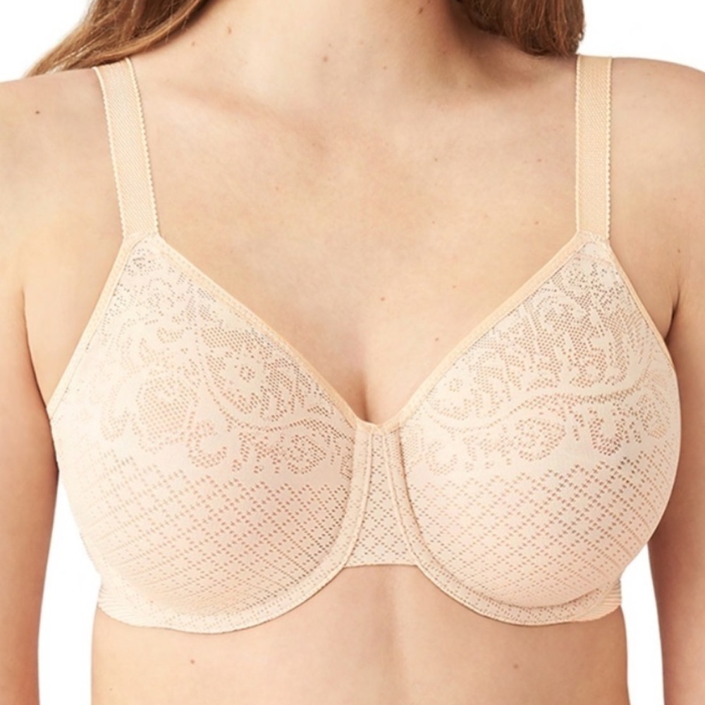 WACOAL I Bra Visual Effects Minimizer Tan Cream 857210